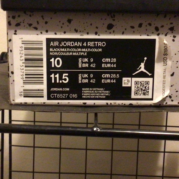 Jordan 4 red thunder - Picture 4 of 7